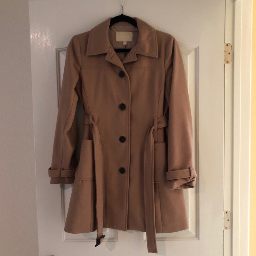 Banana Republic Wool Camel Coat